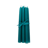 Set de 6 Velas Artesanales Turquesa