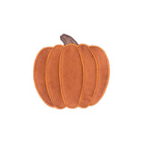 Cocteleras en forma de Pumpkin color Ladrillo en Terciopelo, set de 4.