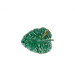 Plato de Hoja Morera con Saltamontes de Bordallo Pinheiro 17.5 cm