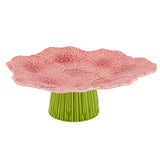 Plato Pastelero Dalia Rosa