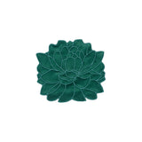 Juego de 4 Servilletas de Coctel Blossom color Verde en Terciopelo