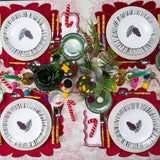 Platos para Ensalada con Pinecone, set de 4