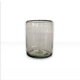 Vasos Tumbler de Vidrio Soplado Artesanal Transparente. Set de 6