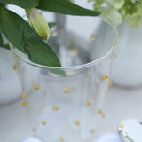 Vasos Tumbler Pippa con Puntitos Amarillos, set de 6