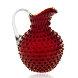Jarra Hobnail Roja