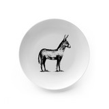 Plato burro, plato burrito, plato donkey, plato ilustrado, plato mediano, plato ensalada, plato porcelana marca Zash