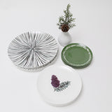 Platos para Ensalada con Pinecone, set de 4