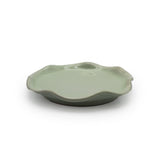 Plato de Ensalada de Talavera Verde, Set de 4.