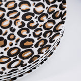 Platos Trinche de Cheetah Print con Oro de 24 Kilates, set de 4