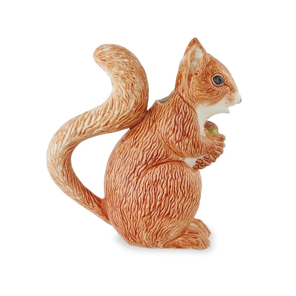 Jarra de cerámia en forma de Ardilla, marca Bordallo Pinheiro