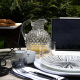 Jarra Hobnail Crystal