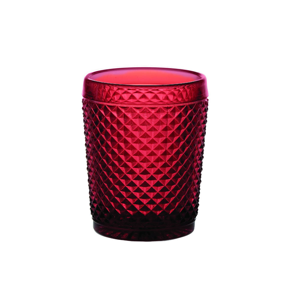 Vaso Bico de vidrio color Rojo, marca Vista Alegre