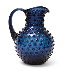 Jarra Hobnail Azul Royal