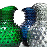 Jarra Hobnail Azul Royal